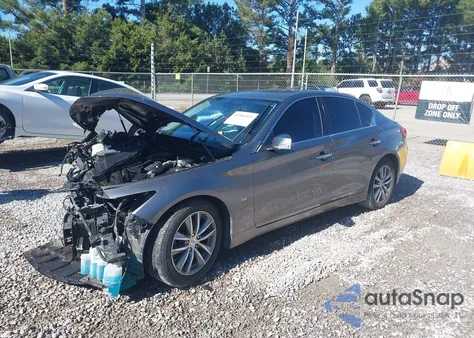 2015 Infiniti Q50 Premium from USA, damaged, VIN JN1BV7AP5FM345026